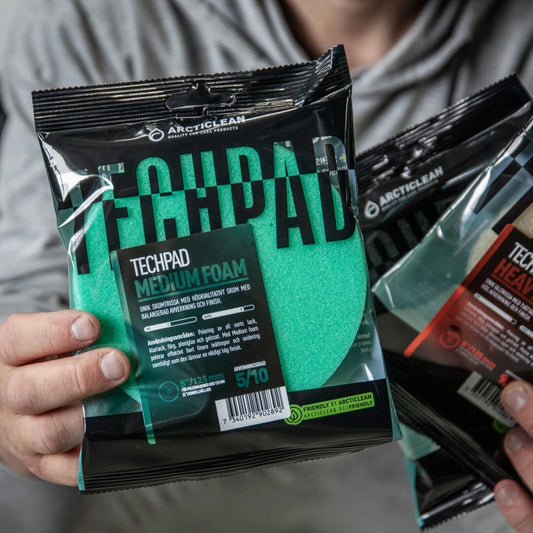 TECHPAD MEDIUM FOAM, 75,125,150 MM - SWEDISHGLOSS