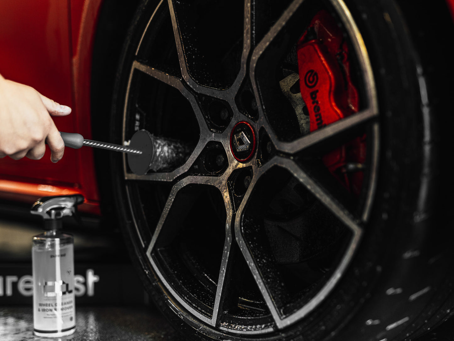 Pureest microfiber fälgborste