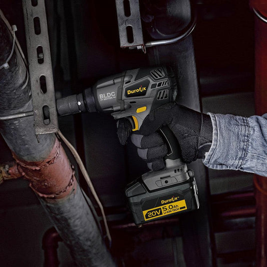 Durofix Batteridriven Mutterdragare 1/2'' 20V (Komplett kit med batteri och laddare) - SWEDISHGLOSS