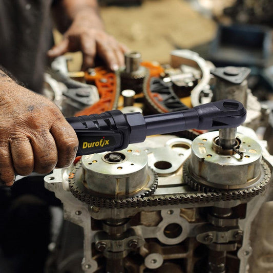 Durofix Batteridriven Spärrskaft förlängt, 3/8'' 12V (Komplett kit med batteri och laddare) - SWEDISHGLOSS