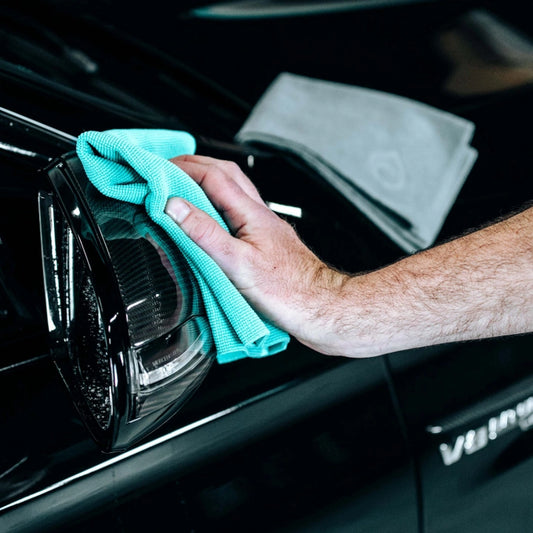 MULTI PURPOSE CLOTH, 35X40CM, Grå/Turkos - SWEDISHGLOSS