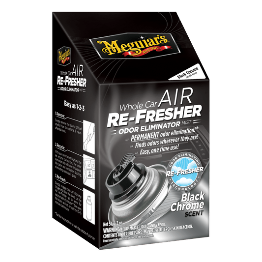 Meguiars Luktborttagare Air Re-Fresher Black Chrome, 57g - SWEDISHGLOSS