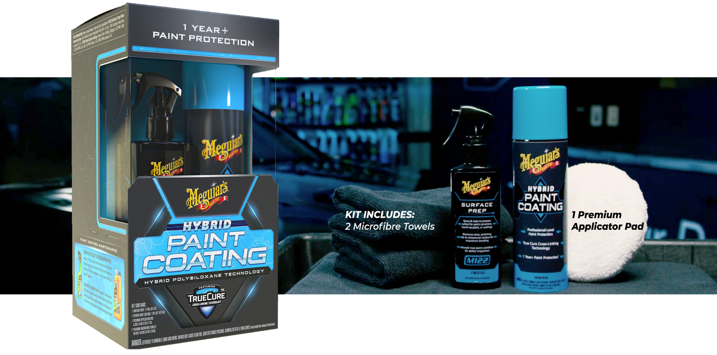 Meguiars Lackförsegling Hybrid Paint Coating Kit - SWEDISHGLOSS