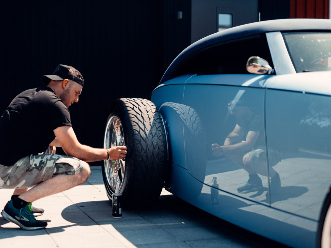 Pure:est Applikator/appliceringssvamp för däckglans & vax - SWEDISHGLOSS