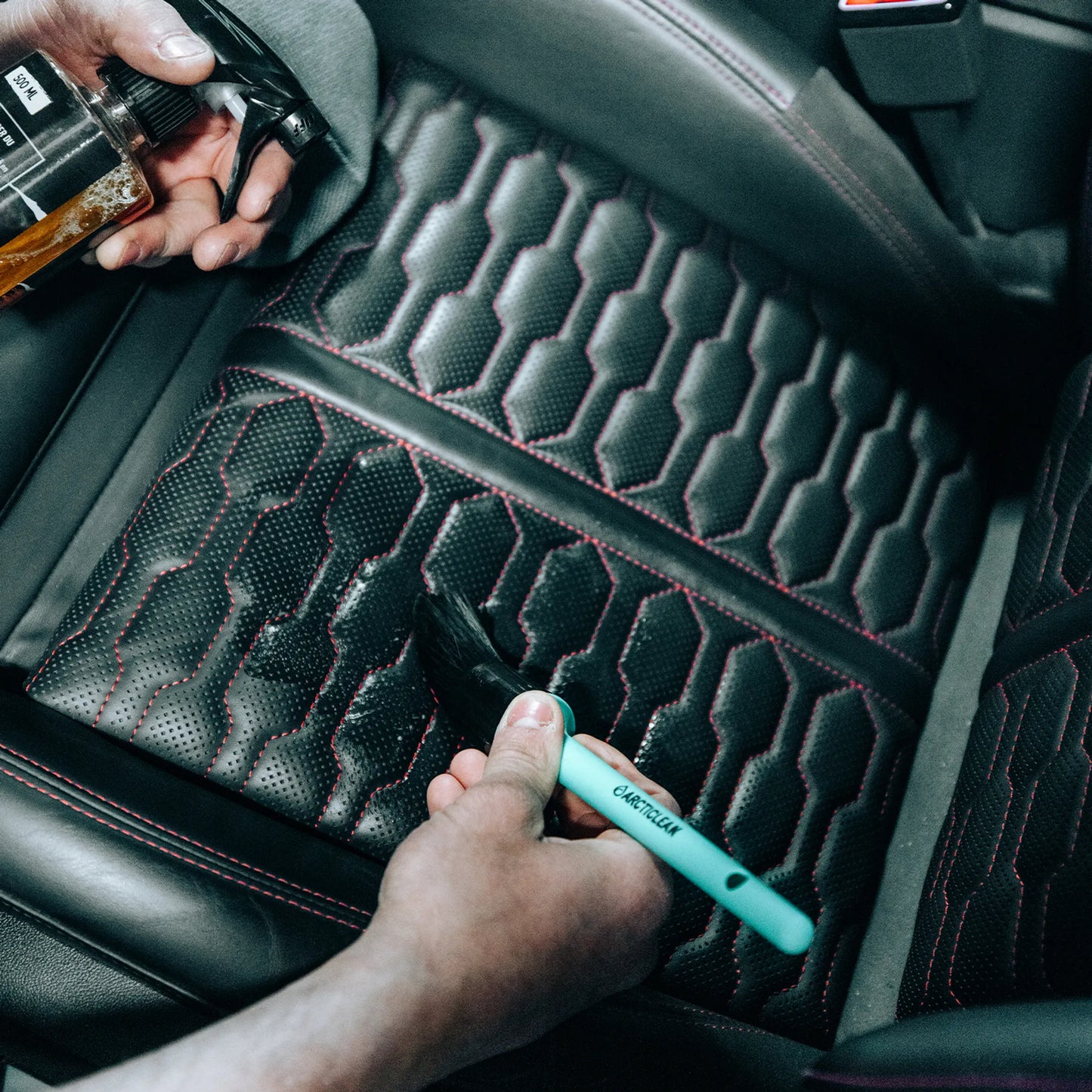 3X DETAILING BRUSHES - BRUSH SET