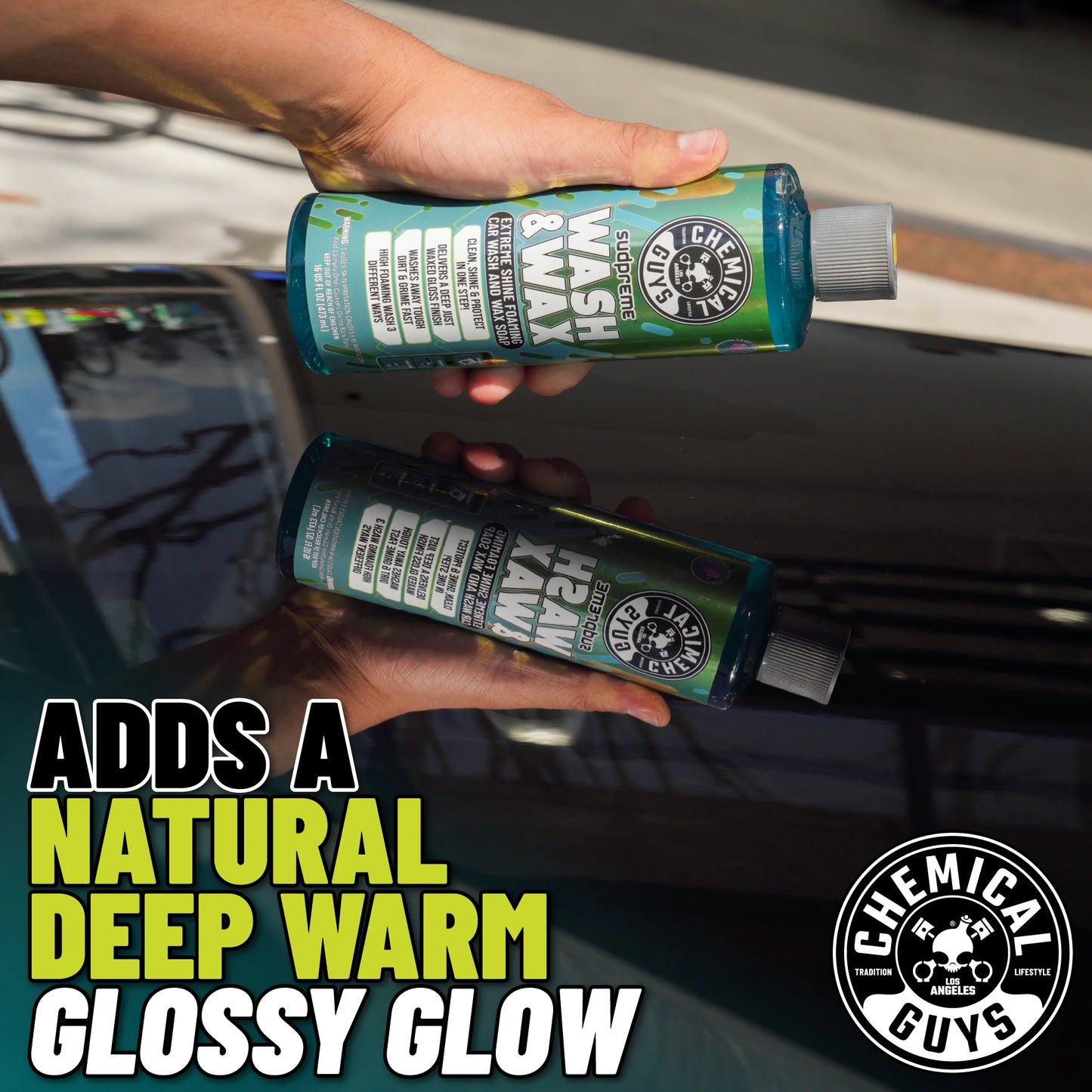 Bilschampo Sudpreme Wash & Wax, 473 ml