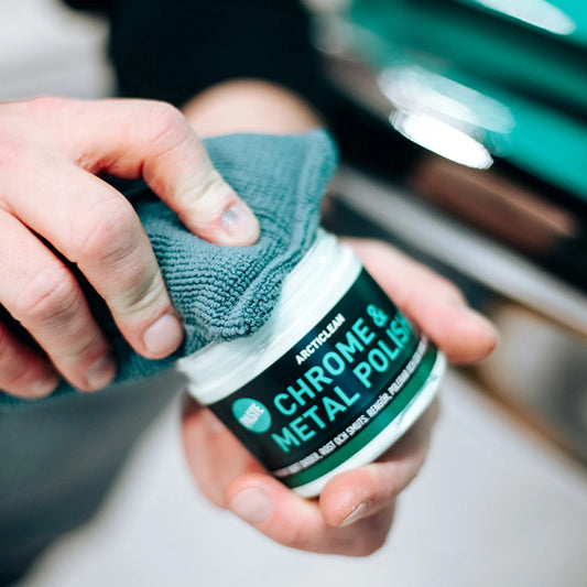 Chrome & metal polish, 200 ml - Polerpasta
