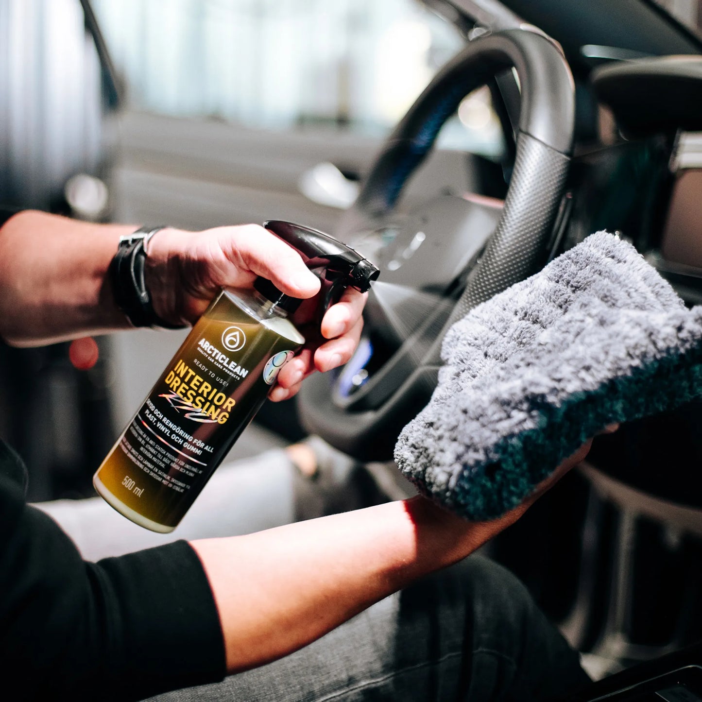 Arcticlean Quality Buffing Cloth – 40X40CM/600 GSM