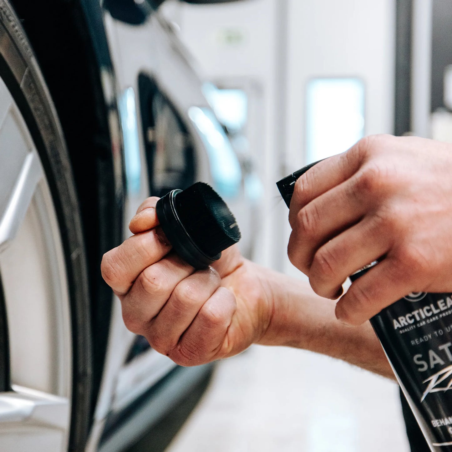 Tyre brush - Applikatorborste