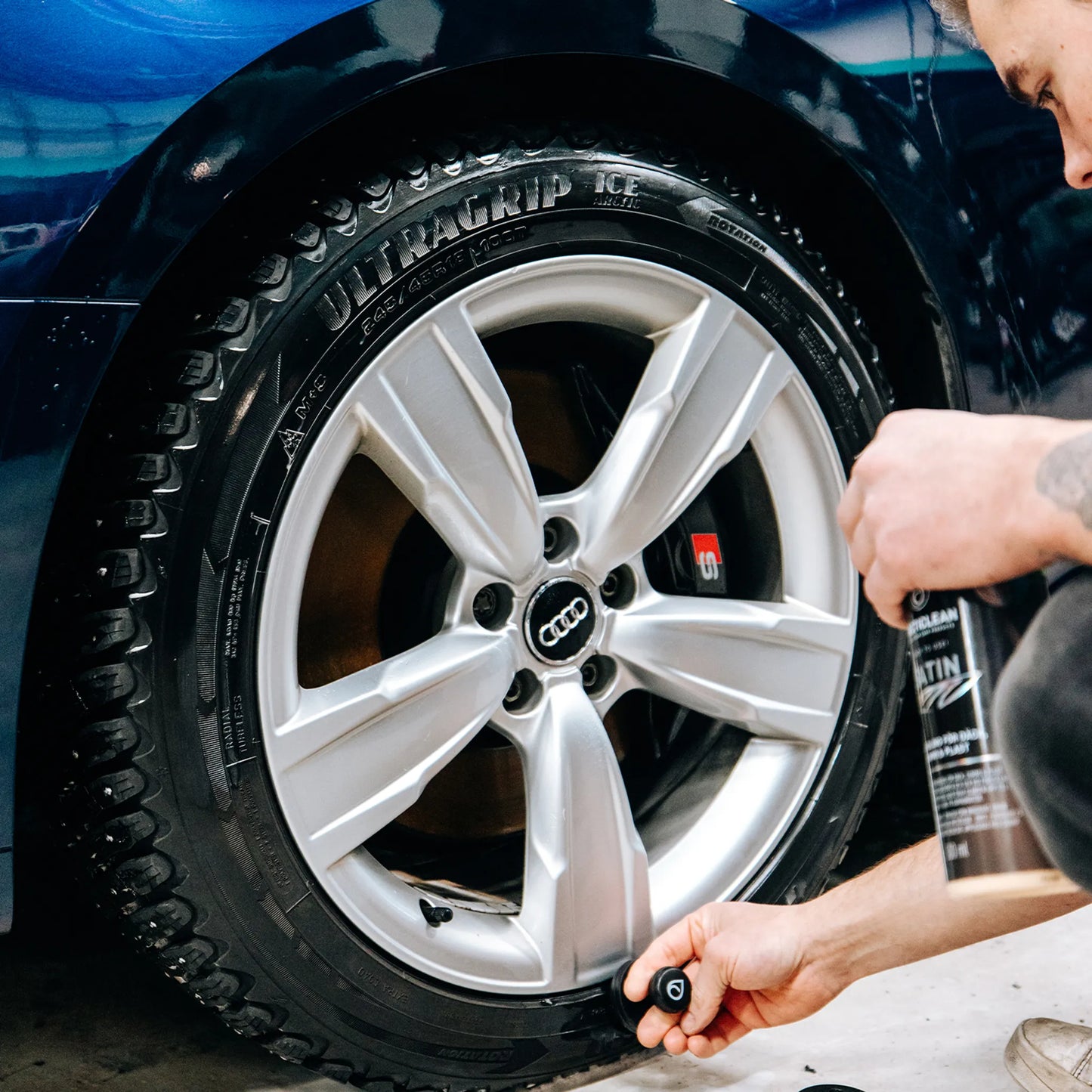 Tyre brush - Applikatorborste