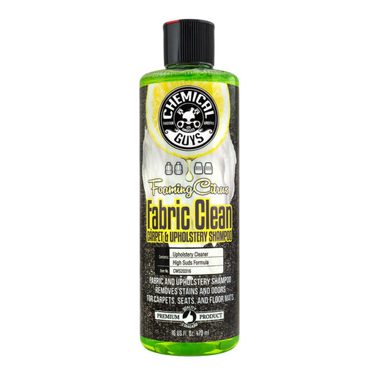 Chemical Guys Textilrengöring Foaming Citrus Fabric Cleaner, 473 ml - SWEDISHGLOSS