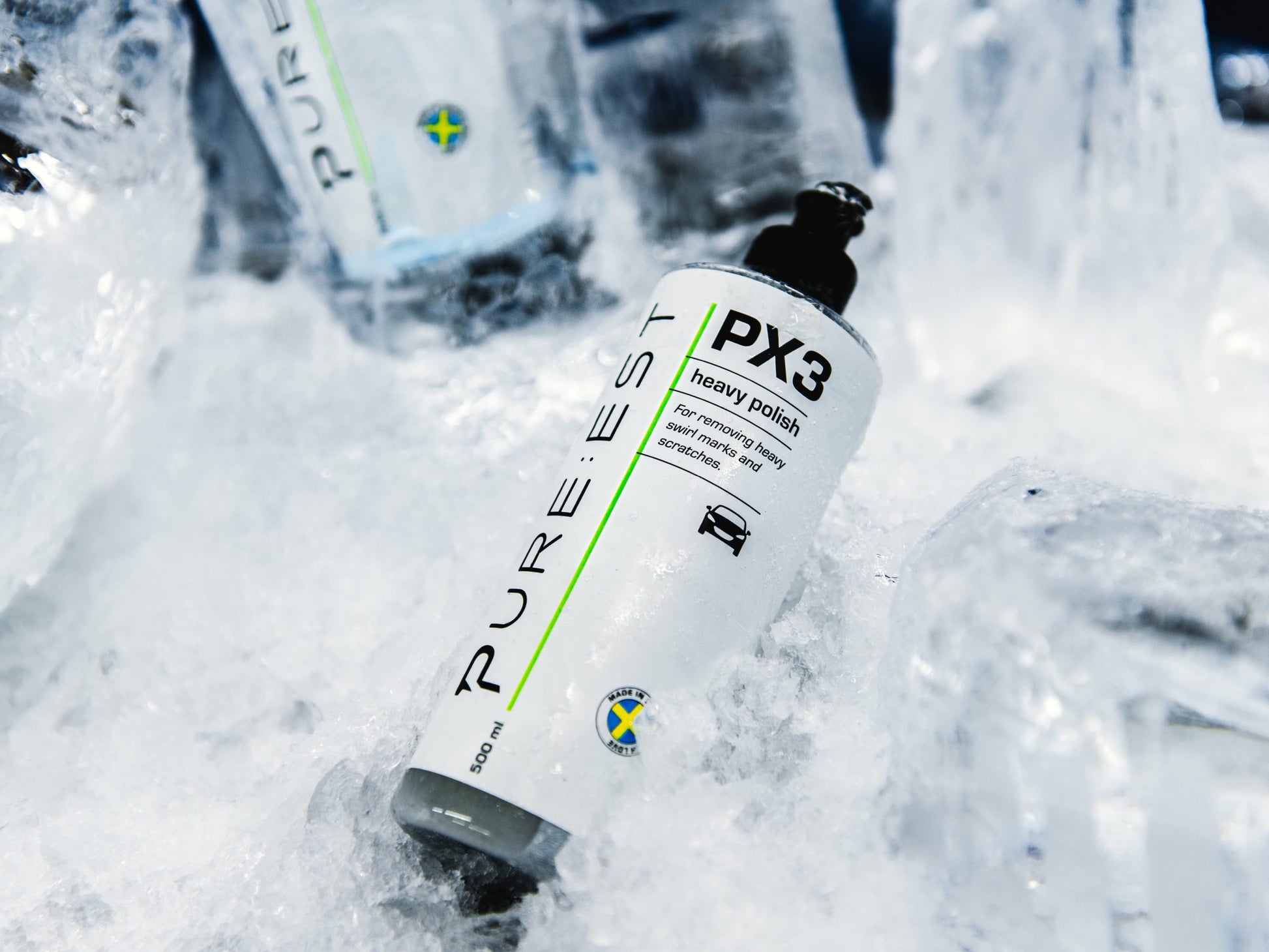 Pure:est Polermedel PX3 Hard Polish, 500 ml - SWEDISHGLOSS